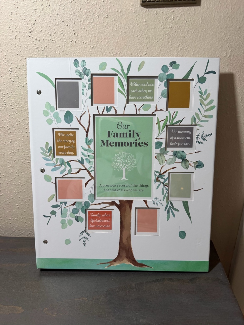 Family memories photo collage NEW
